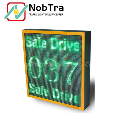 Weatherproof IP54 Customize The Screen Content Speed Signs Offering Wireless Communication Method Providing Real Time Speed Data And Alerts